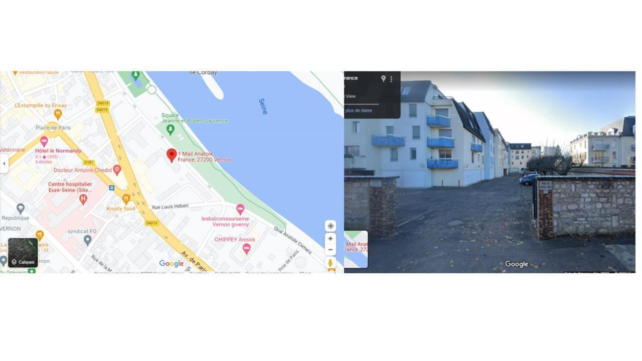Appt Cosy Coeur Historique+park, 5mn Gare Vernon *